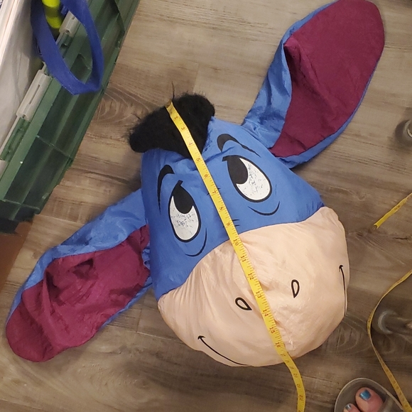 Large 18inch plush Disney Eeyore Head Pillow from Winnie the Pooh